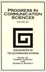 Tapa de Progress in Communication Sciences Vol. XV