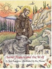 Tapa de Saint Francis and the wolf