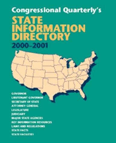 Tapa de State Information Directory 2000-2001