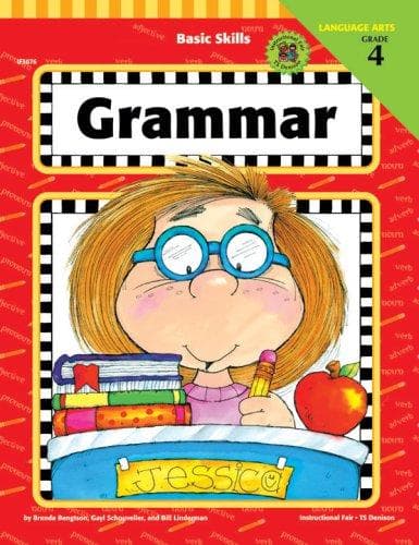 Tapa de Grammar, Grade 4