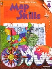 Tapa de Basic Skills Map Skills, Grade 4 (Basic Skills Series)