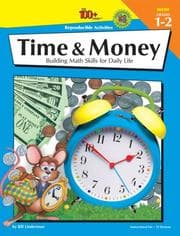 Tapa de The 100+ Series Time & Money, Grades 1-2