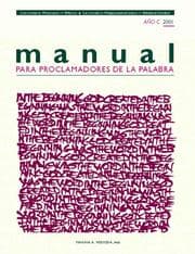 Tapa de Manual Para Proclamadores de la Palabra 2001