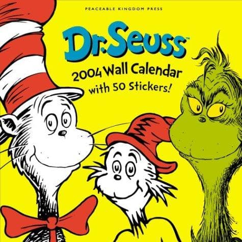 Tapa de 2004 Dr. Seuss Calendar