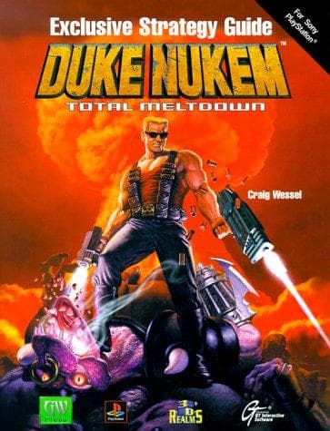 Tapa de Duke Nukem Total Meltdown; Exclusive Strategy Guide