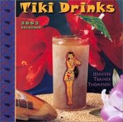 Tapa de Tiki Drinks 2003 Calendar