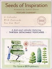 Tapa de Seeds of Inspiration 2003 Postcard Calendar