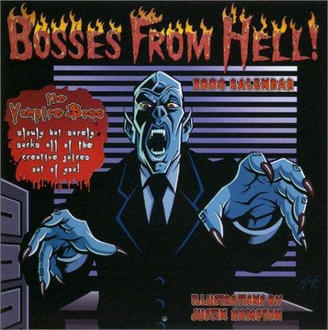 Tapa de Bosses from Hell 2004 Calendar