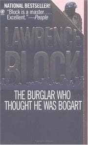 Tapa de The burglar who thought he was Bogart