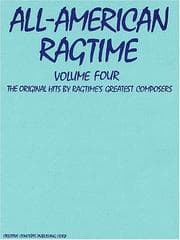 Tapa de All-American Ragtime Vol. 4 for Intermediate Piano (The All-American Ragtime Series)