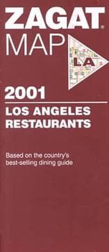 Tapa de Zagat Map 2001 Los Angeles Restaurants (Zagat Map: Los Angeles)