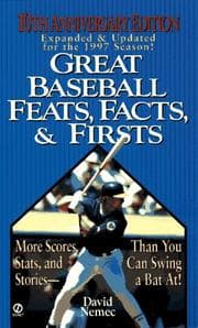 Tapa de Great Baseball Feats, Facts, and Firsts