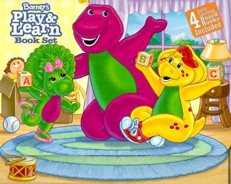 Tapa de Barney's Play And Learn Gift Set