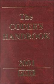 Tapa de The Coder's Handbook 2001:Medical Acronyms, Eponyms & Abbreviations; CPT & HCPCS Coding; ICD-9-CM Coding; Coverage and Compliance (#21045)