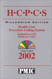 Tapa de HCPCS 2002 Codes on Disk (3.5 Disk with HCPCS Coder's Choice Book and Single User License)