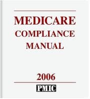 Tapa de Medicare Compliance Manual 2006