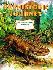 Tapa de Prehistoric Journey Coloring Book