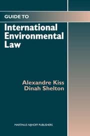 Tapa de Guide to international environmental law