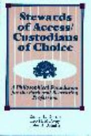 Tapa de Stewards of access, custodians of choice