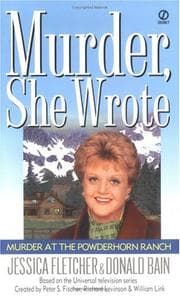 Tapa de Murder at the Powderhorn Ranch
