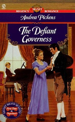 Tapa de The Defiant Governess