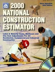 Tapa de 2000 National Construction Estimator