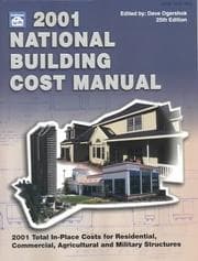 Tapa de 2001 National Building Cost Manual (National Building Cost Manual, 2001)