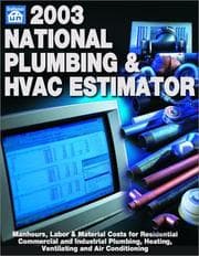 Tapa de 2003 National Plumbing & Hvac Estimator (National Plumbing and Hvac Estimator, 2003)