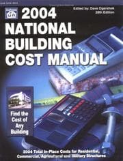 Tapa de 2004 National Building Cost Manual