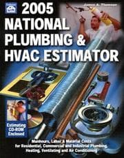 Tapa de 2005 National Plumbing & Hvac Estimator (National Plumbing and Hvac Estimator)