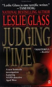 Tapa de Judging Time (April Woo Suspense Novels)