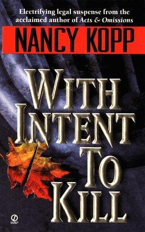 Tapa de With Intent to Kill