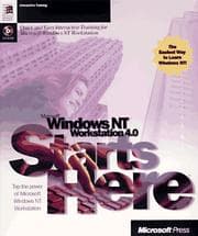 Tapa de Microsoft windows NT workstation 4.0 starts here