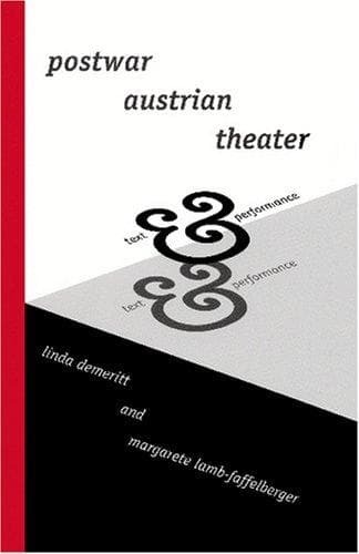 Tapa de Postwar Austrian theater
