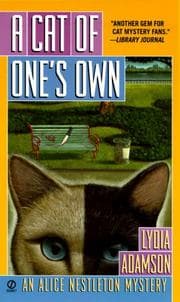 Tapa de A cat of one's own : an Alice Nestleton mystery