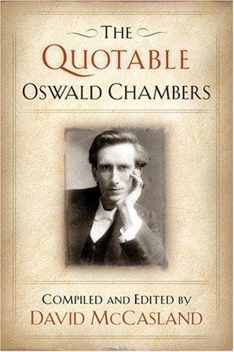 Tapa de The quotable Oswald Chambers