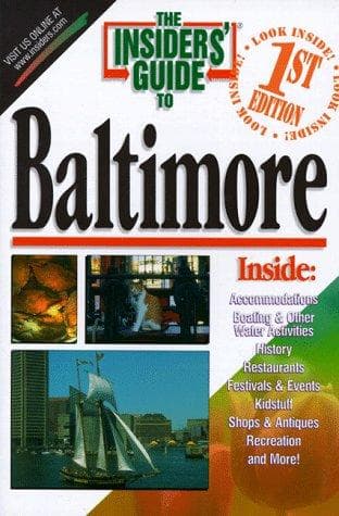Tapa de Insiders' Guide to Baltimore
