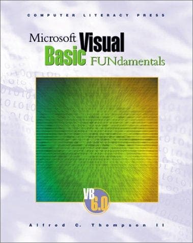 Tapa de Microsoft Visual Basic Fundamentals