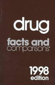 Tapa de 1998 Drug Facts and Comparisons