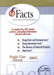 Tapa de E-Facts, 2003