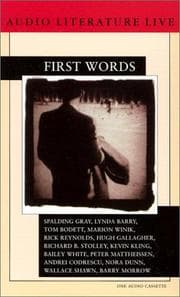 Tapa de First Words