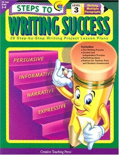 Tapa de Steps to Writing Success