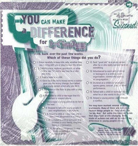 Tapa de You Can Make a Difference for Kids