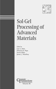 Tapa de Sol-Gel Processing of Advanced Materials (Ceramic Transactions, Vol. 81) (Ceramic Transactions)