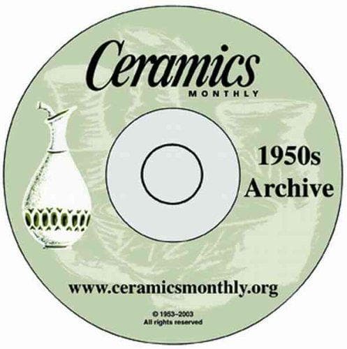 Tapa de 1950s Ceramics Monthly Archive