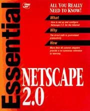 Tapa de Essential Netscape Navigator 2.0