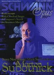 Tapa de Schwann Opus (Winter 1997)