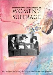 Tapa de International Encyclopedia of Women's Suffrage