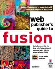 Tapa de Web Publisher's Guide to Fusion