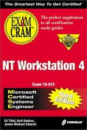 Tapa de MCSE NT Workstation 4 Exam Cram, Third Edition (Exam: 70-073)